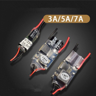 UBEC 5V 3A 7A 15A Mini Externes BEC 2-12S Lipo DC-DC Konverter Step Down Modul