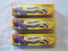  3 Boxes Of Nabisco Fig Newtons Soft  Chewy Fruit Chewy Cookies 6.5 Oz Each
