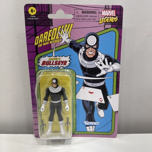 Figura de acción Bullseye colección retro 375 de 3,75 pulgadas Marvel Hasbro Legends juguete
