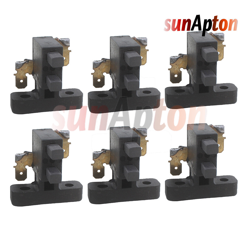 6x Universal Generator Carbon Brush Head ASSY for Champion Honda 