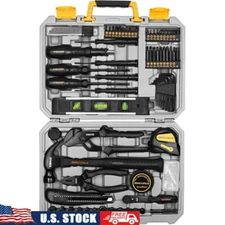 150 Piece Tool Set Household Hand Tool Kit DIY Repair Maintenance Storage Case