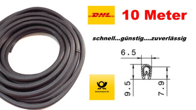 KS 1-2 S Kantenschutz Keder Profil Gummi Kantenschutzprofil Blech Band Klemm