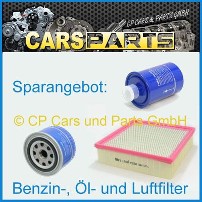 Benzin-, Öl- und Luftfilter - LADA Niva 1700 - Sparset
