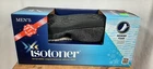 全新带盒 ISOTONER 签名舒适记忆泡沫拖鞋 XXL 13-14 矿物黑色/灰色