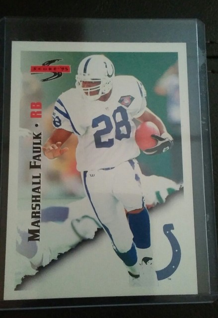 MARSHALL FAULK ROOKIE CARD 95 SCORE NUMBER 4 FREE SHIPPING 