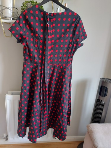 Joe Browns Damen freches gepunktetes Kleid UK 14 brandneu - Bild 7 von 9