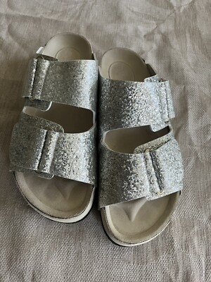 GIAMBA DAMEN SANDALEN GR. 40 SILBER