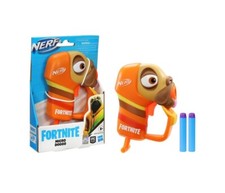NERF Fortnite Micro Doggo Dart Gun Microshots Blaster Hasbro Epic Games Pug New