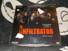 The Infiltrator Laserdisc LD Oliver Platt Arliss Howard Peter Riegert FreeShip30