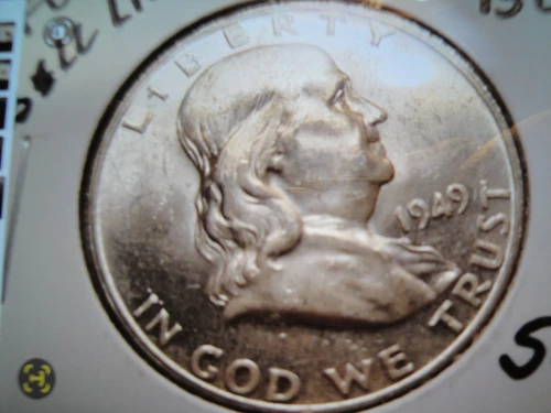 (1) 1949-D Franklin Half Dollar BU Uncirculated Condition
