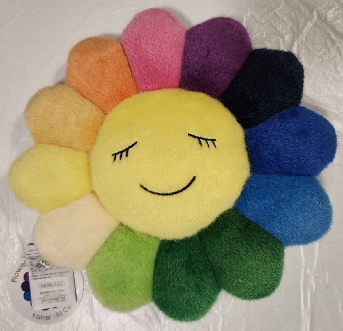 Takashi Murakami Rainbow Flower Cushion Pillow plush 30cm