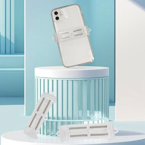 Custodia telefono acrilico clip posteriore multifunzione molle elastica posteriore Clipa3d8 GTR8 - Foto 2 di 11