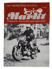 Zeitschrift " Oldtimer Markt " Juli 1982