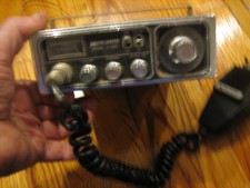 Midland CB Radio, 23 channel, 13-857, has switch for 27.095MHz between 12  13 
