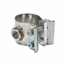 GlowShift 1-3/4"-2" Wideband O2 Sensor Bung Clamp-On Adapter - No Weld Design