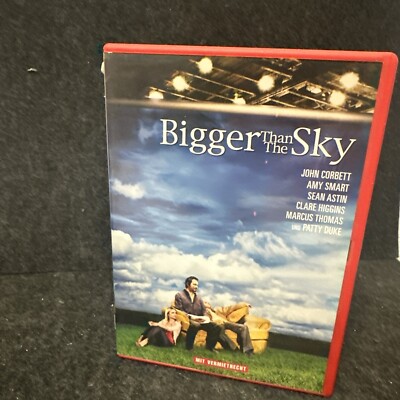 Bigger Than The Sky DVD Amy Smart John Corbett Sean Astin 2005 -10419-