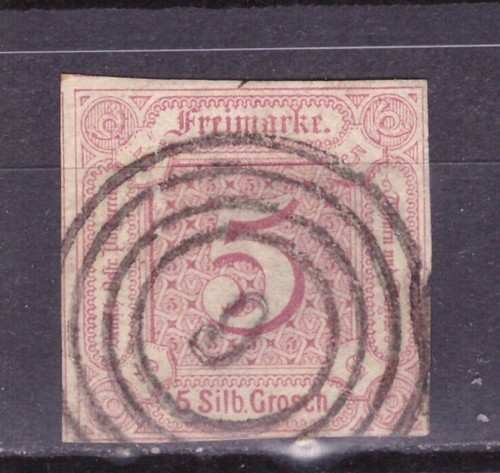STAMPS Germany Antique States Thurn Taxis North 1859 5 s. UNI12 #