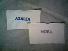 Small Canvas Zipper bag