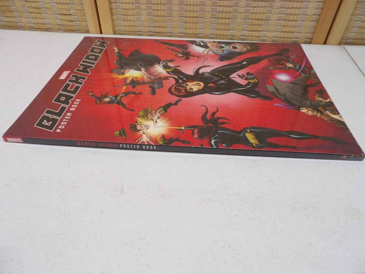 NEW BLACK WIDOW POSTER BOOK Massive Marvel Comics 9781302921347