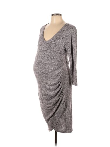 Jessica Simpson Maternity Women Gray Casual Dress 