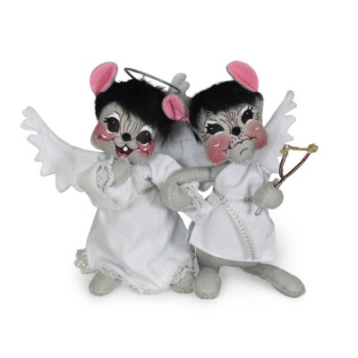 2025 Annalee ~  ''Naughty & Nice Angel Mouse''~ VIP Customer Limited Edition ~ NWT