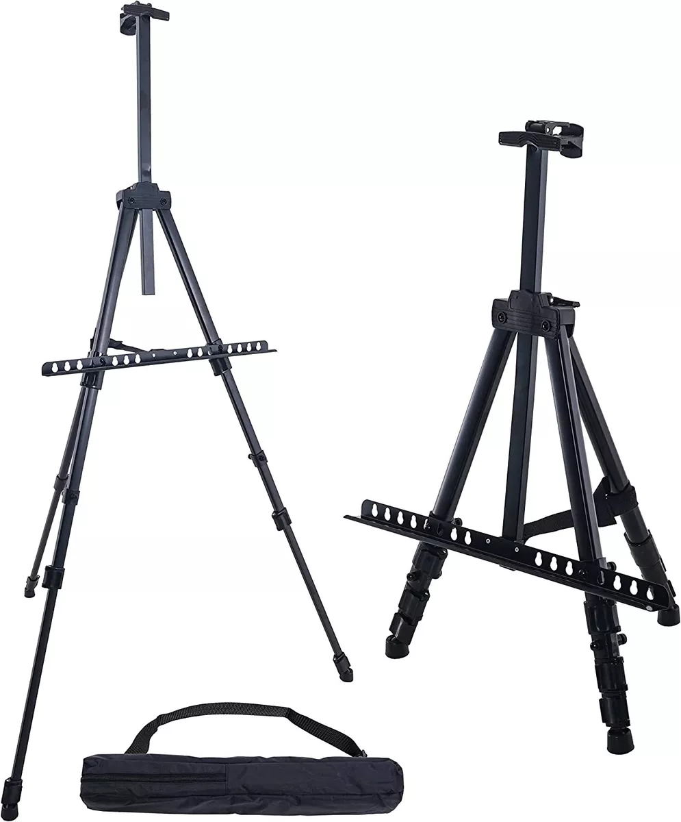 66 LG Portable Artist Painting Easel Metal Tripod Stand w/ Adjustable  Height