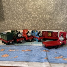 Huge lot of 7 Thomas and Friends Take-Along Diecast Metal Lot 3