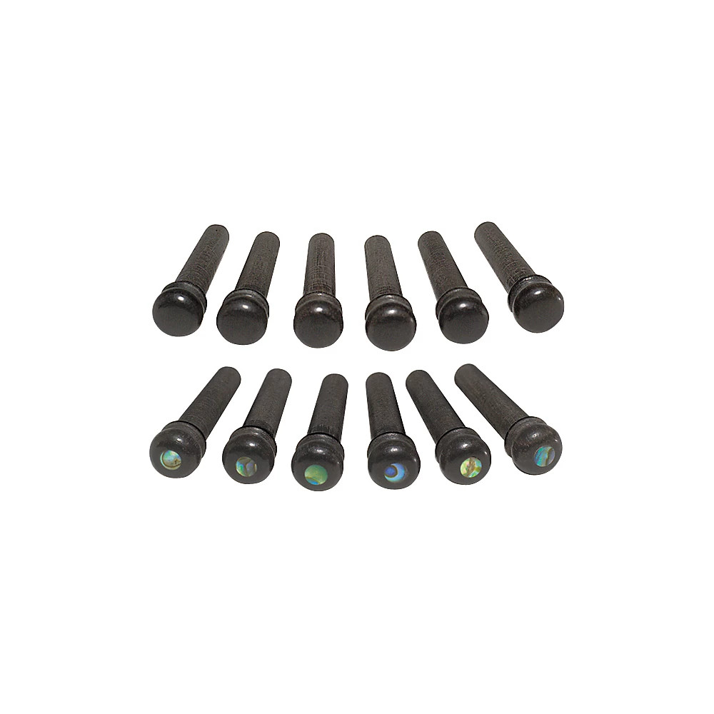 Taylor Ebony Bridge Pins Set of 6 Abalone 4190₽