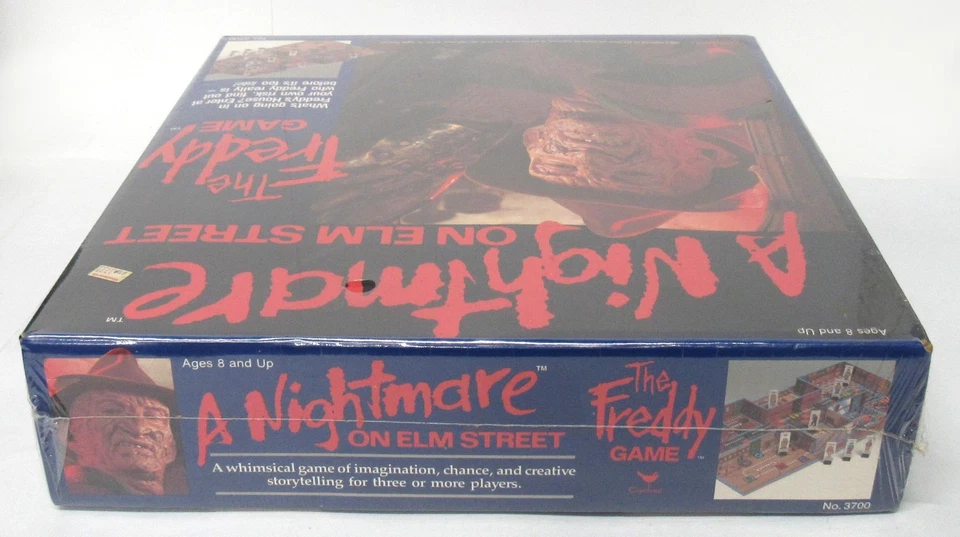 New Sealed Vintage Nightmare on Elm Street The Freddy Board Game 1989 Cardinal - Image 4 of 4