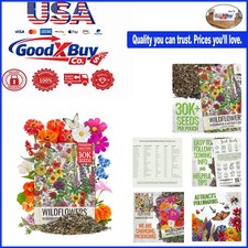 Wildflower Seeds Butterfly & Hummingbird Mix 2oz Bulk Attracts Pollinators No... 278.96 per gallon
