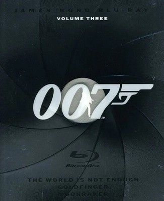 James Bond Blu-ray Collection Vol.3 Blu-ray Disc, 2009, 3 Disc New Sealed Movies