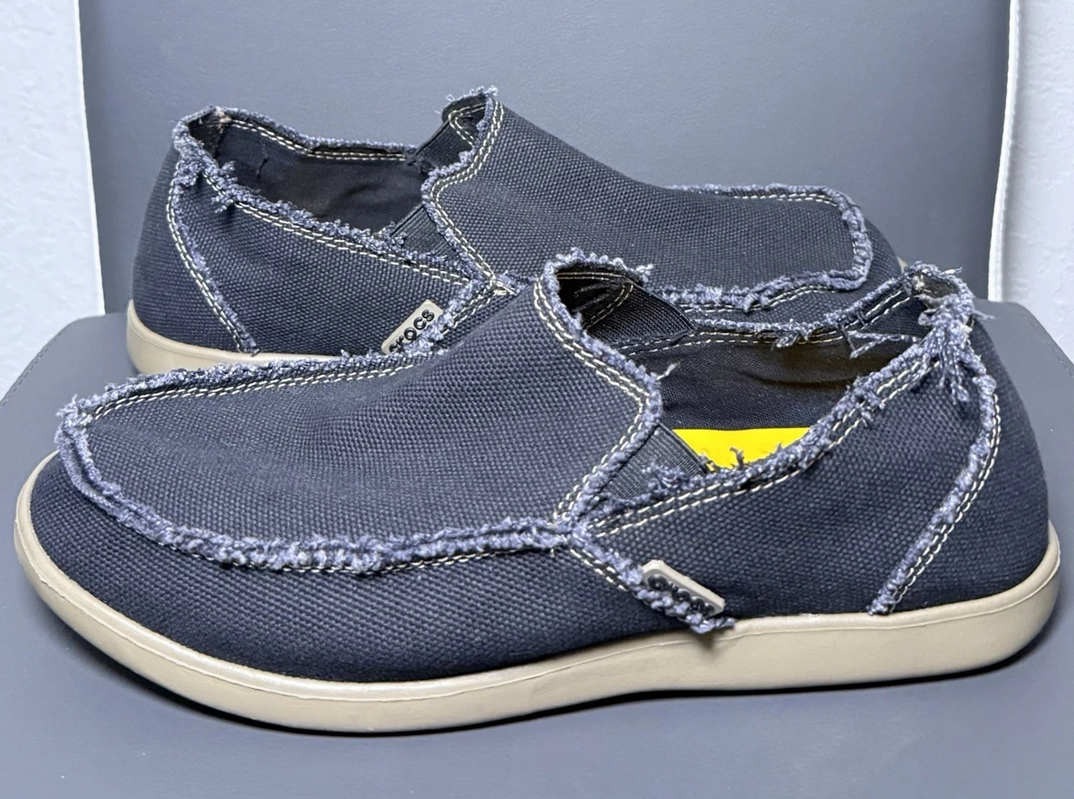Crocs Santa Cruz Blue Casual Shoes for Men for sale | eBay