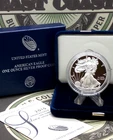 2015 "W" PROOF American SILVER Eagle $1 Box & COA East Coast Coin & Collectables
