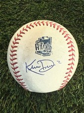 OAKLAND A’S KHRIS DAVIS AUTOGRAPHED 2020 MLB SPRING TRAINING BASEBALL