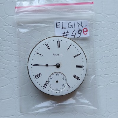 Elgin Watch Movement parts Vintage als Ersatzteil / Revision No Work #49