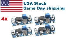4 Pcs LM2596S DC-DC 3A Buck Adjustable Step-down Power Supply Converter Module