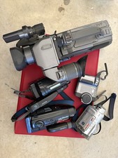 Lot Of 5 Cameras 4x SONY And 1X Samsung Untested