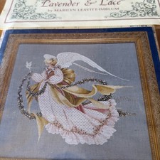 Lavender And Lace  Angel Of Summer  Cross Sti...