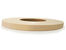 Birch 7/8" X 250' Roll of Plywood Edge Banding, Preglued Real Wood Veneer