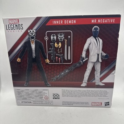 Marvel Legends Spider-Man Inner Demon and Mr. Negative Gamerverse