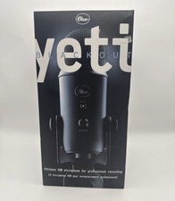 Blue Yeti Professional Multi-Pattern USB Condenser Microphone - Blackout A9