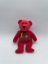Ty Beanie Babies “Chicago Blackhawks” the NHL Hockey Teddy Bear Plush 2018