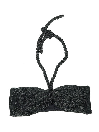 Devon Windsor Women Black Swimsuit Top S