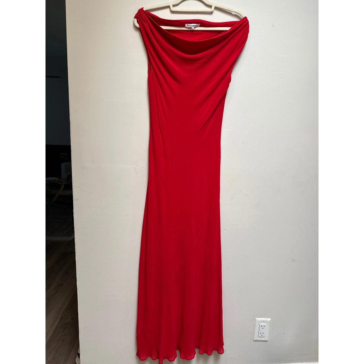 off the shoulder maxi dress red Floral Off Shoulder Maxi Dress - Red
