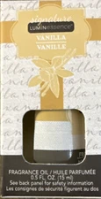 Luminessence Fragrance Oil Vanilla 1ea  0.5oz Blt-Brand New-SHIPS N 24 HOURS