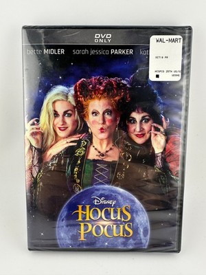 Disney Hocus Pocus DVD 2018 Edition SEALED Bette Midler Sarah