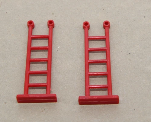 Vintage Marx Circus Playset Red Horizontal Monkey Bars Ladders