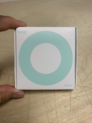 Loop Quiet 2 Ear Plugs for Noise Reduction 14 Rating Mint Green ( New Opened Box