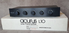 Acurus L10 Stereo Audio Line Preamplifier w/Original Box Audiophile Quality