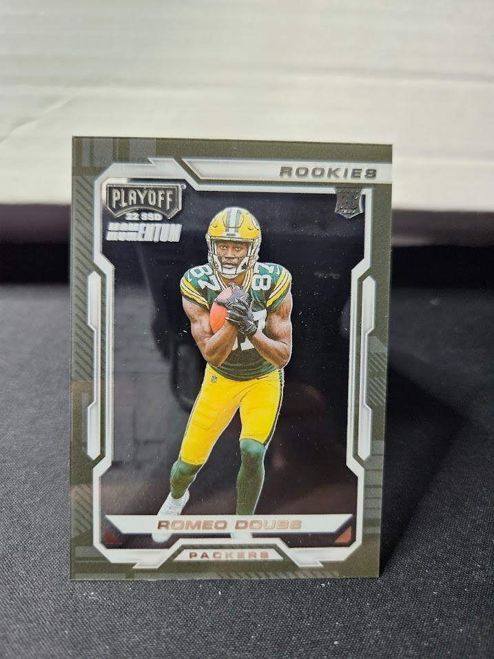 Romeo Doubs Panini Chronicles Playoff Momentum Rookies #PMR31 Base
